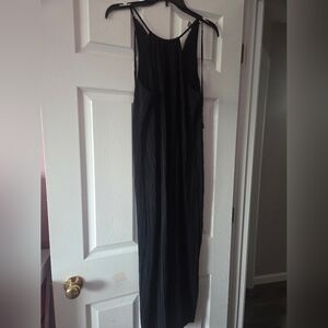 A New Day Womens Black Plisse Dress Size M